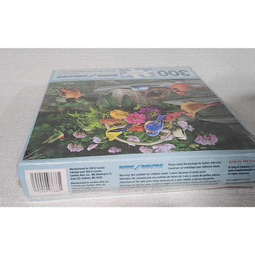 Bit and pieces 300 piece puzzle birds